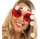 FRIES - Brille Hippie groß, sort. Farben,   60 mm