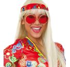 FRIES - Brille Hippie groß, sort. Farben,   60 mm