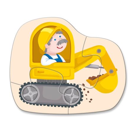HABA 4 erste Puzzles – Baustelle