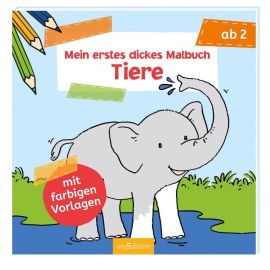 Mein erstes dickes Malbuch - Tiere
