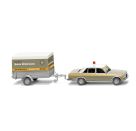 MB 240 D mit Anhänger Transporte Schlotmann