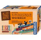 Namensbänder wickeln