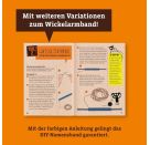 Namensbänder wickeln