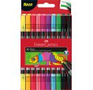 Faber-Castell Doppelfasermaler 10er Etui neon Faber-Castell