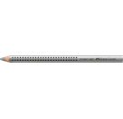 Buntstift Jumbo GRIP silber