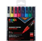 Marker UNI POSCA PC-3M 8er Set