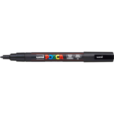 Marker UNI POSCA PC-3M schwarz