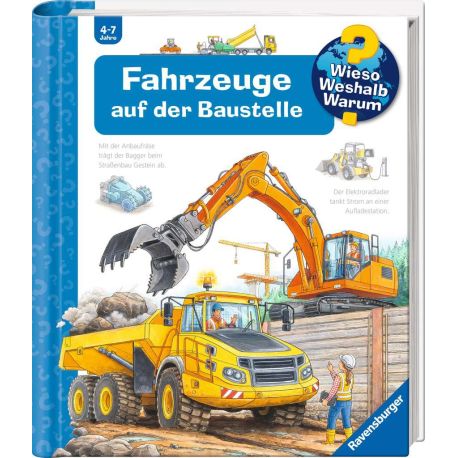 Wieso? Weshalb? Warum?, Band 7: Fahrzeuge auf der Baustelle