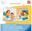 Ravensburger 41046 Mein großes Puzzle-Spielbuch: Das ziehen wir an Pappbilderbuch über 10 Euro