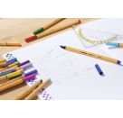 Fineliner STABILO® point 88® walletSTABILO point 88 10er Etui Fineliner sortiert 10 Farben