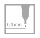 Fineliner STABILO® point 88® walletFineliner STABILO® point 88® Etui