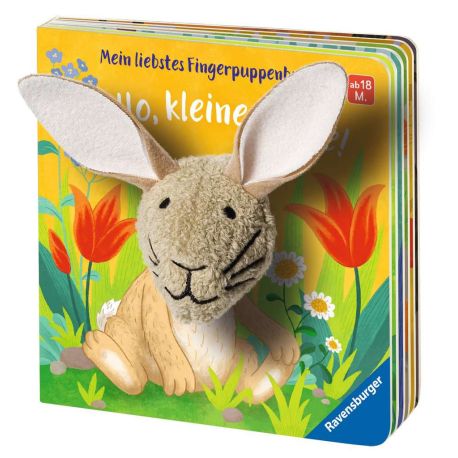Mein liebstes Fingerpuppenbuch: Hallo, kleiner Hase!