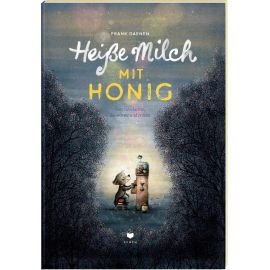 Heiße Milch mit Honig