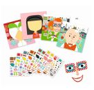 Sticker 3-6: Stickerbild alle anders