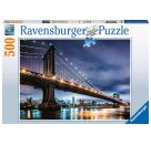 Ravensburger 16589 Puzzle New York - die Stadt, die niemals schläft 500 Teile