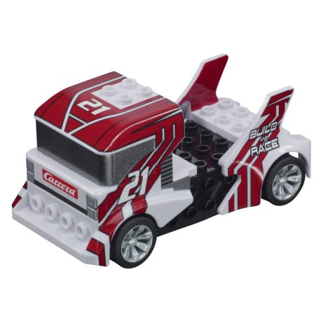 Carrera GO!!! Build n Race - Race Truck white