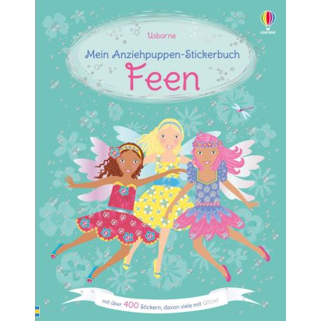 Mein Anziehpuppen-Stickerbuch: Feen