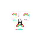 Puppen-Stoffwindeln Pinguin Pünktchen, 2 Stück, Gr. 35-45 cm