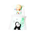 Flauschiger Puppen-Strampler Pinguin Pünktchen, Gr. 28-35 cm