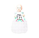 Puppen-Schlafsack Pinguin Pünktchen, Gr. 28-35 cm