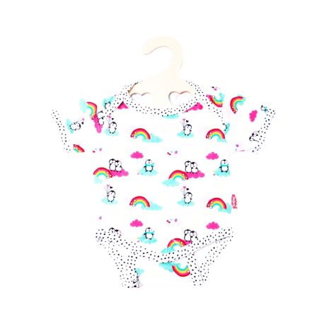 Puppen-Body Pinguin Pünktchen, Gr. 35-45 cm