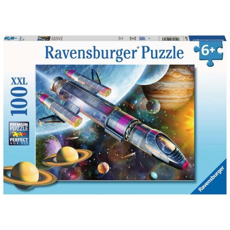 Ravensburger 12939 Puzzle Mission im Weltall 100 Teile XXL