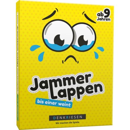 JAMMERLAPPEN - Das dramatisch lustige Kartenspiel bis einer weint - DENKRIESEN