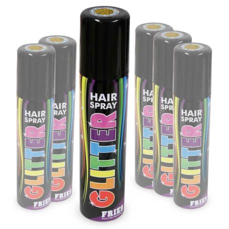 FRIES - Hairspray GLITTER gold, 100 ml
