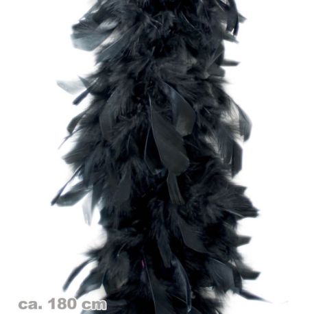 FRIES - Federboa schwarz, 1,80 m L.