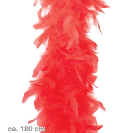 FRIES - Federboa rot, 1,80 m L.