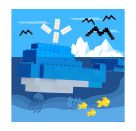 Blox Eimer 300 8er Steine