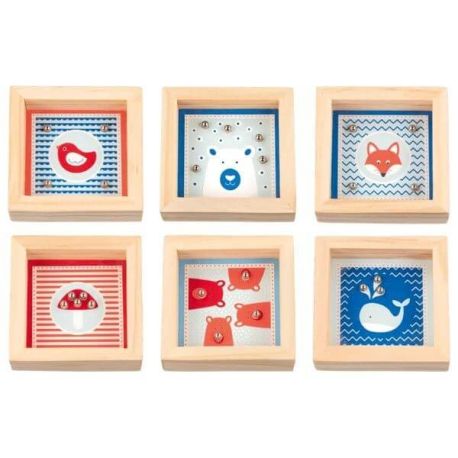 Geduldspiele mit Stahlkugeln sortiert (1 Stück)