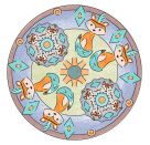 Ravensburger Mandala Designer Boho Style  20019, Zeichnen lernen für Kinder ab 6 Jahren, Zeichen-Set mit Mandala-Schab