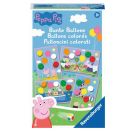 Ravensburger Mitbringspiel – 20853 – Peppa Pig Bunte Ballone – Lustiges Farbwürfelspiel für Kinder ab 3 Jahren