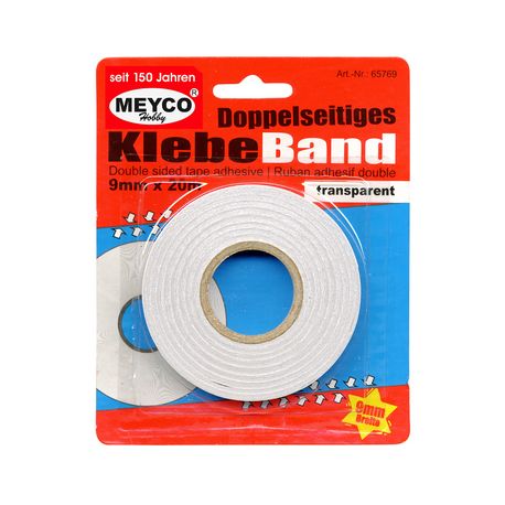 Doppelseit.Klebeband 9mm