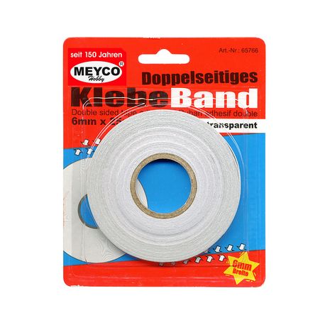 Doppelseit.Klebeband 6mm