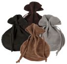 Beutel Wildlederoptik klein