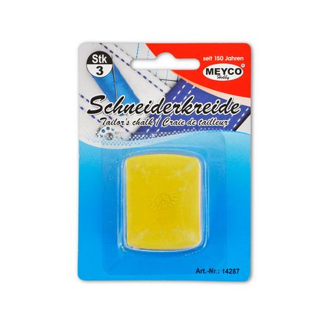 Schneiderkreide weiß/gelb/bla