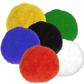 Pom Pom bunt, 25mm, 25 Stck