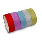 Glitter Washi-Tapes,5 Farb