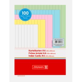 Karteikarten A6 lin.sort