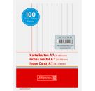 BRUNNEN 102270100  Karteikarten  weiß