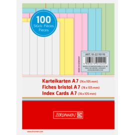 Karteikarten A7 lin.sort
