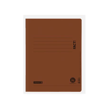Schnellhefter FACT! braun