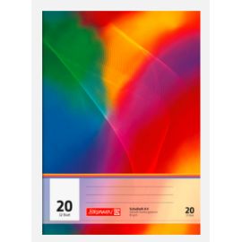 BRUNNEN 104432002  Schulheft  mehrfarbig BRUNNEN 104432002  Schulheft  mehrfarbig