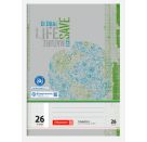 Schulheft A4 Lin26 16Bl RCP