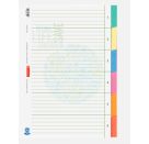 Ringbuchreg.A4 6tlg. Recyclin