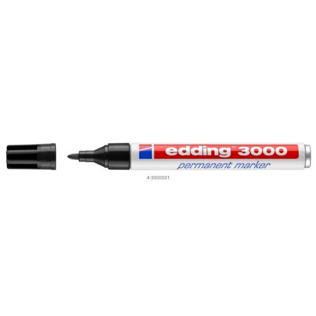 e-3000 perm.marker, schwarz