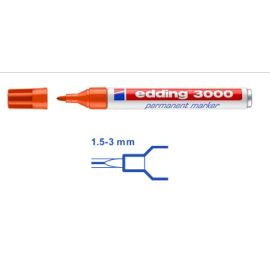 e-3000 perm.marker orange