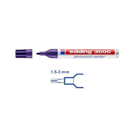 e-3000 perm.marker violett